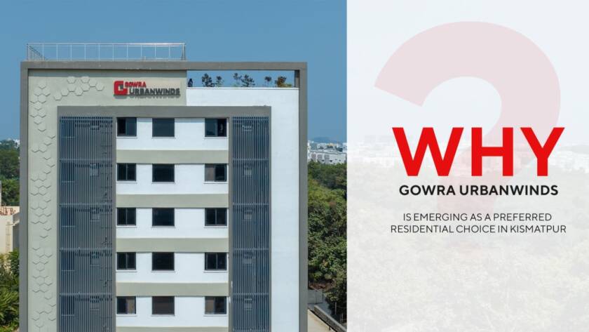 Gowra UrbanWinds residential building in Kismatpur