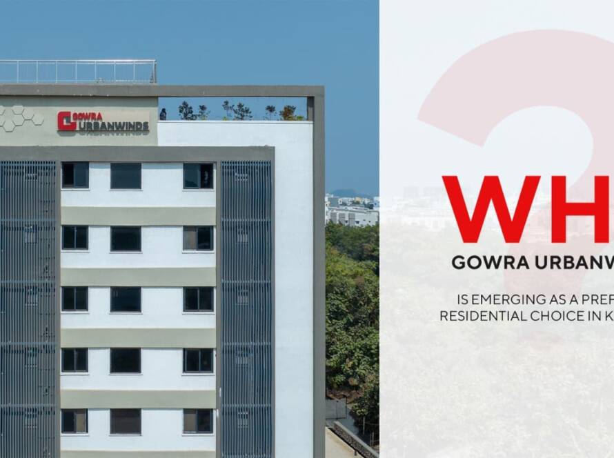 Gowra UrbanWinds residential building in Kismatpur